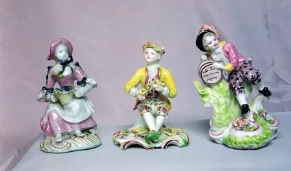 Longton Hall figuren, ca. 1755